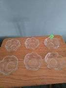 Clear Glass Dessert Bowls