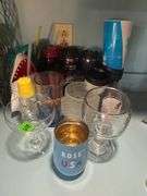 Eclectic Drinkware Bundle Mixed Styles Various Materials