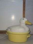 Duck Shaped Ceramic Jar Se