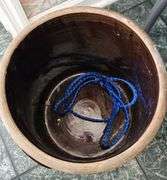 Stoneware Crock Cream & Brown No. 4