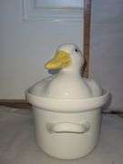 Duck Shaped Ceramic Jar Se