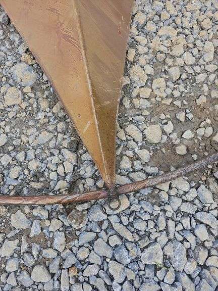 6ft Metal Round Star