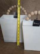 Pd Home & Garden Decorative Tins with Wood Beaded Handles