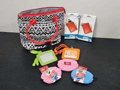 Cloth purse & name badges