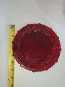 Avon Cape Cod Ruby Red Dessert Plates