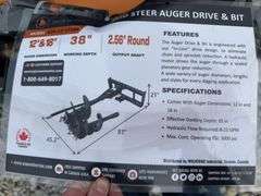 Wolverine Skid Steer Auger Drive & Bit
