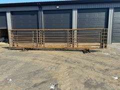 6- 24ft Free Standing Panels w/ 7ft Swing Gates
