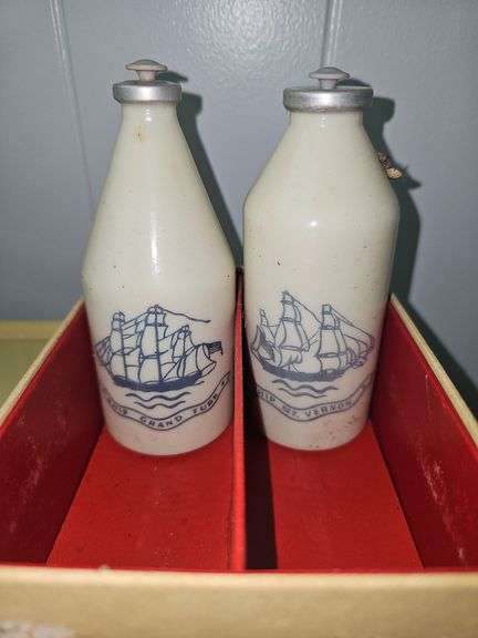 Vintage Old Spice Aftershave Bottles