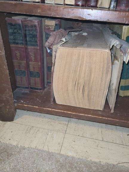 Vintage books 4th shelf only