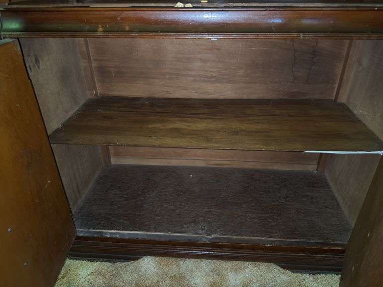 Vintage Wooden China Cabinet