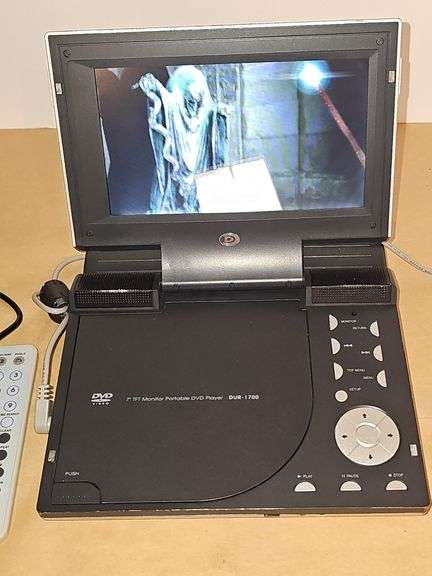 Durabrand 7" portable DVD player