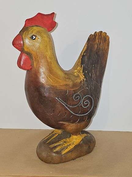 Wooden chicken