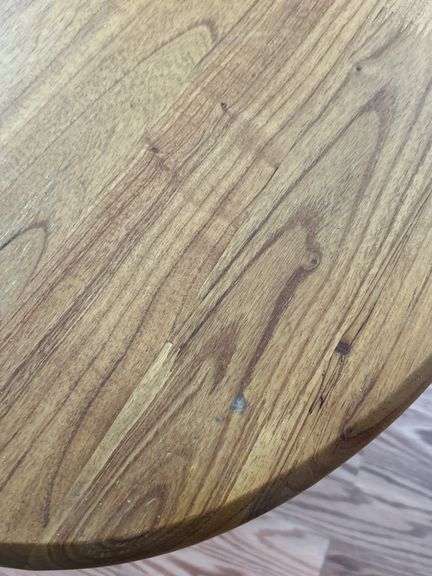 Oval Magazine Side Table