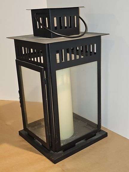 Black Lantern with candle