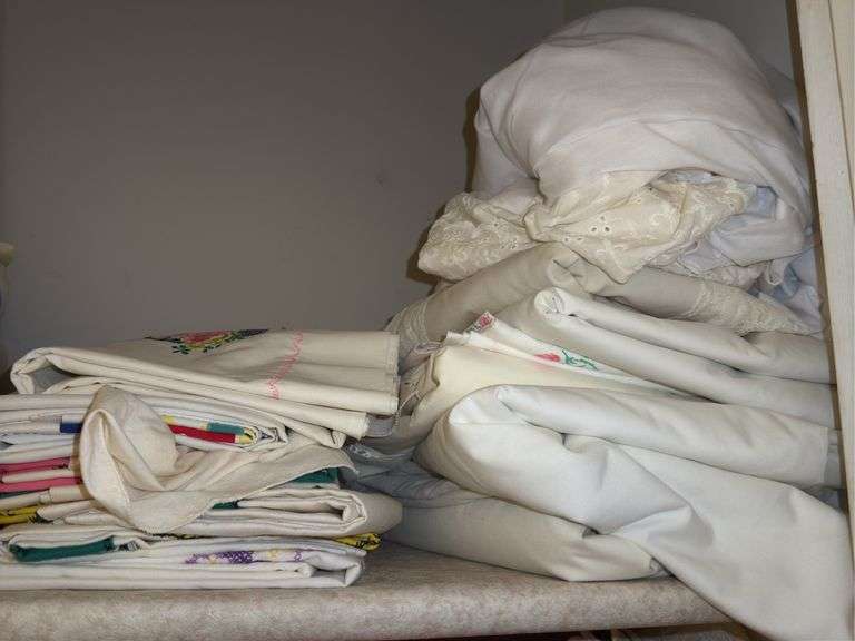 Bathroom closet contents
