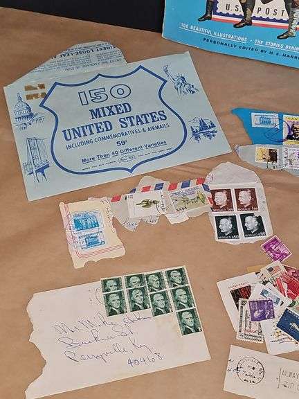 The Harris Freedom Stamp Album 
UNITED STATES & book of stamps