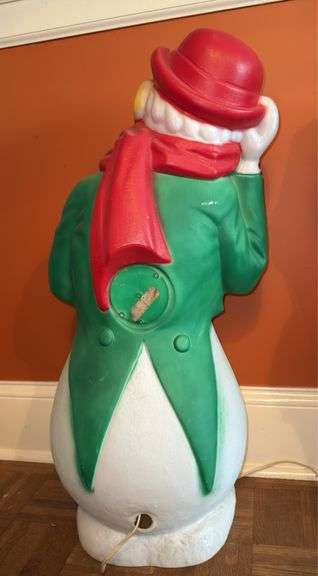 Snowman blowmold