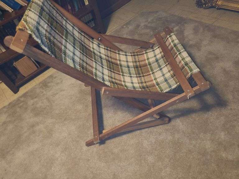 Antique wooden chair.