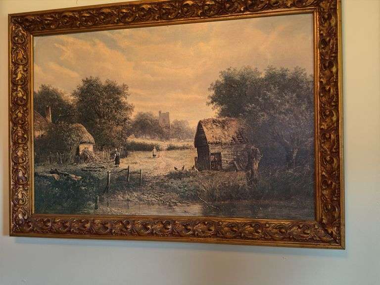 Vintage wall art