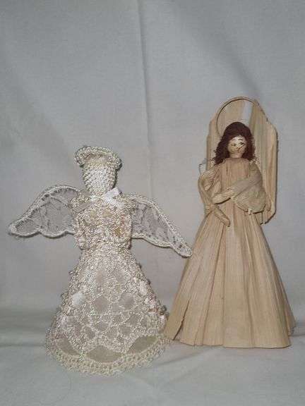 Angel ornaments,  figures, & handmade angel