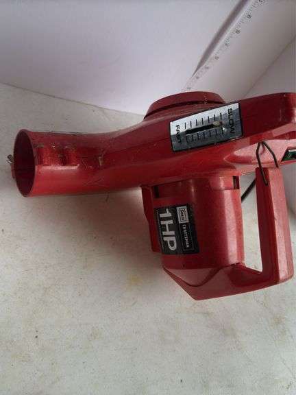 Craftsman 1hp power blower
