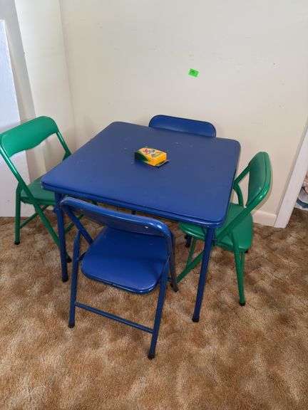 Children's Folding Table & Chair Set