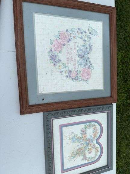 4pc framed artwork