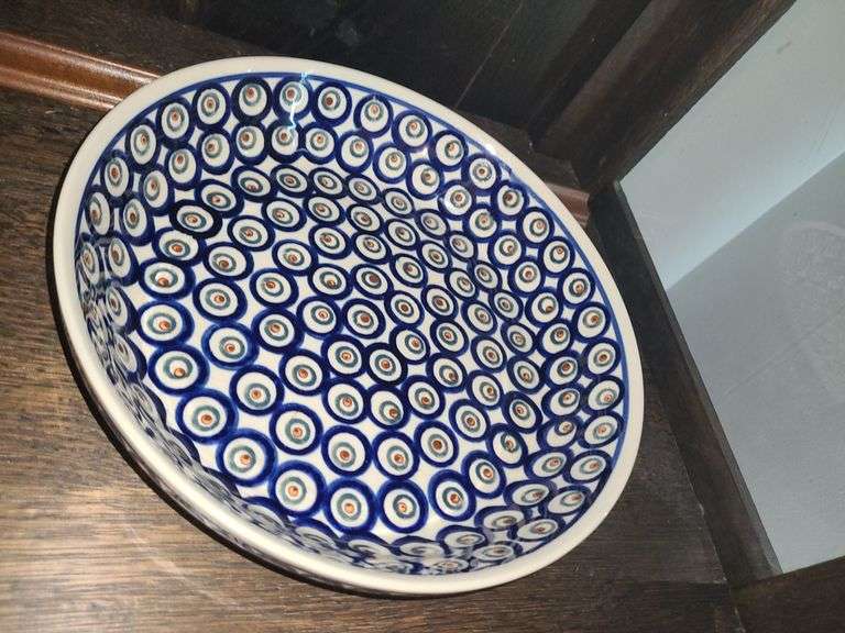 Boleskawiec Round Baker Dish
