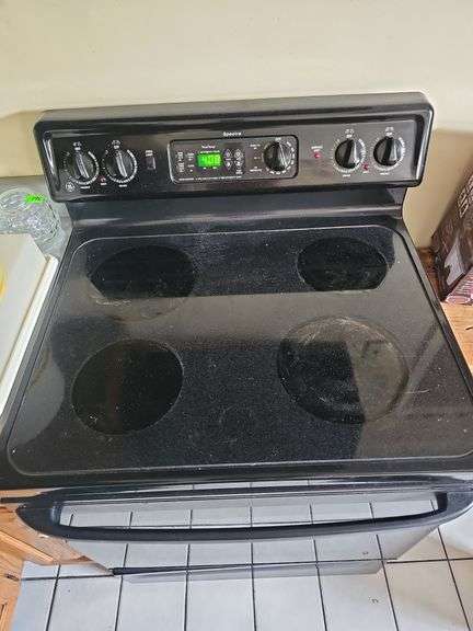 Spectra glass top electric stove