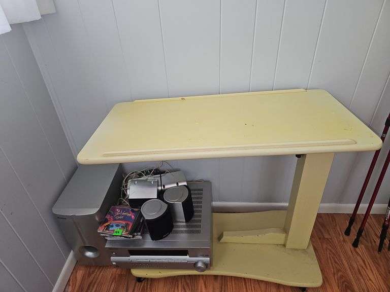 Vintage Rolling Hospital Table