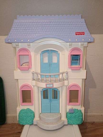 Vintage doll house and furniture