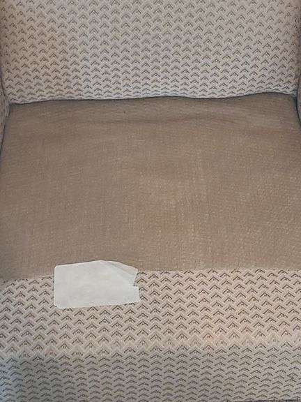 Upholstered Wing Back Chair