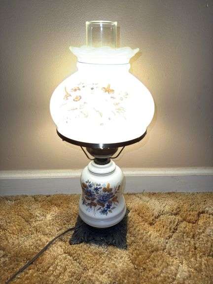 Vintage Hurricane Lamp