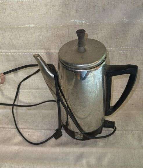Vintage presto stainless steel coffee pot.