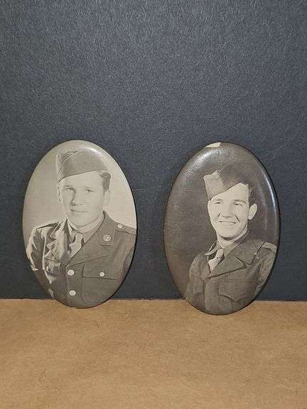 Small vintage mirrors