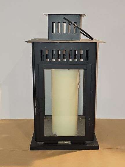 Black Lantern with candle