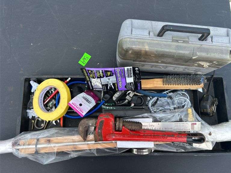 Tool tray and contents