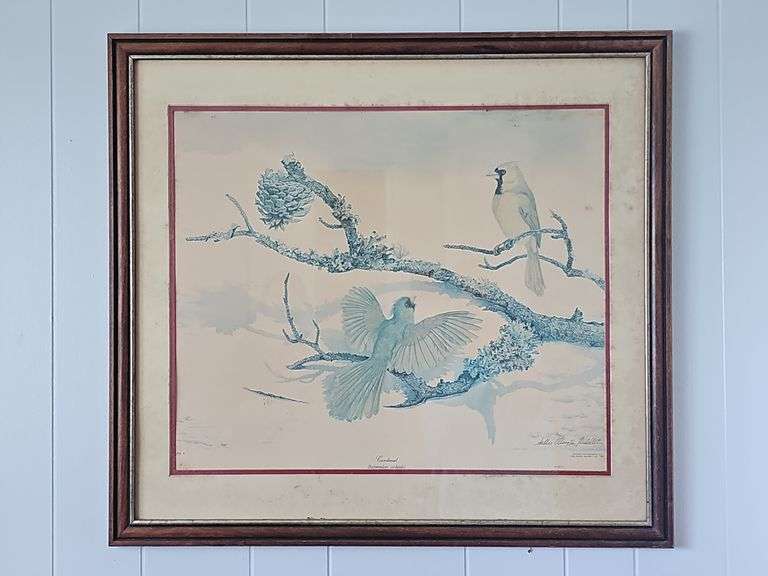 “Cardinal” Print by Sallie Ellington Middleton