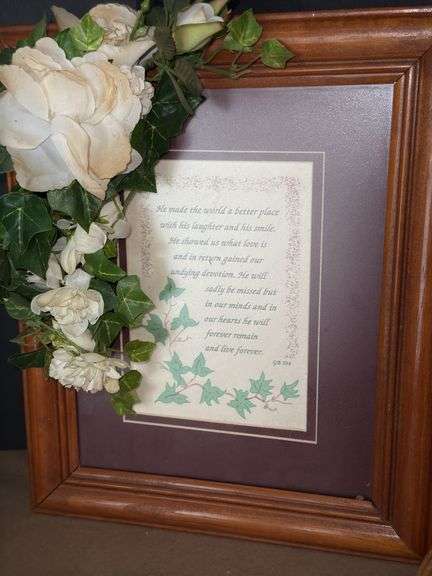 Framed artwork