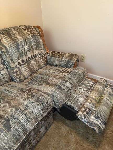 Vintage Reclining Couch
