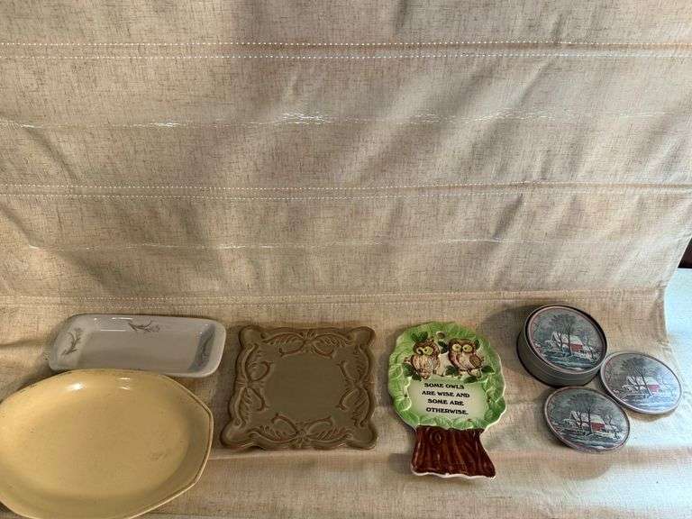 Cake Plate, Trivets & more