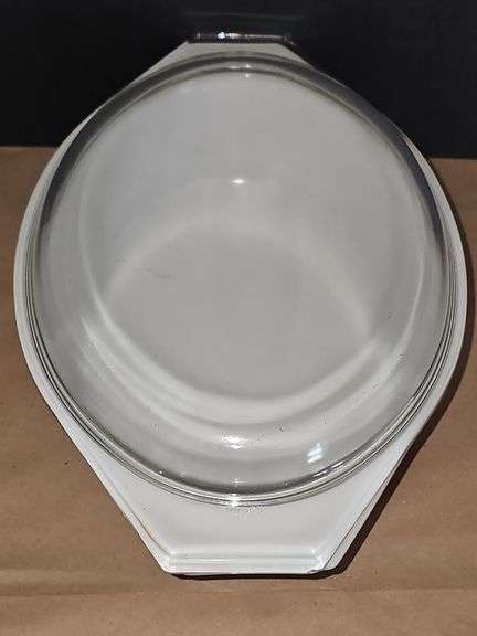 Vintage Pyrex Early American Casserole Dish with Lid