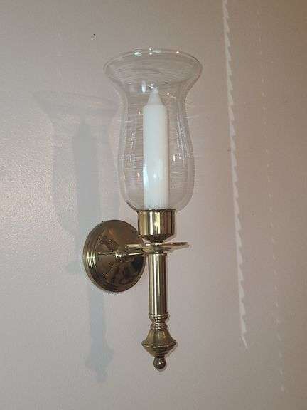 Wall sconces with candles