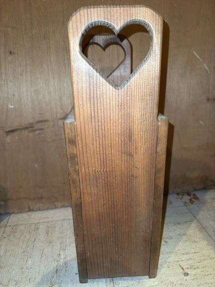 Wooden magazine holder