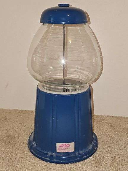 Blue bubblegum machine
