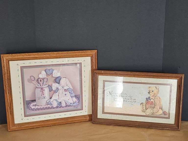 Framed artwork