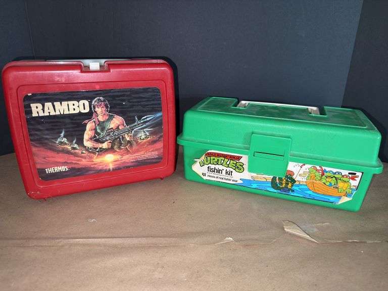 Lunch box & tackle box