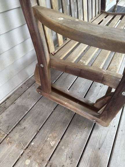 Wooden glider