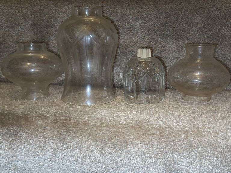Candle holders and chimneys