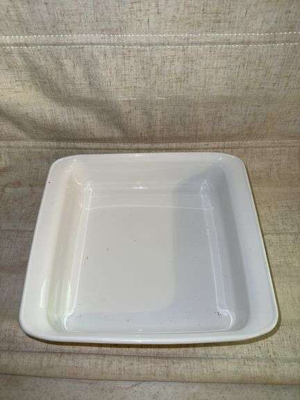 Wildflower square corningware dish
